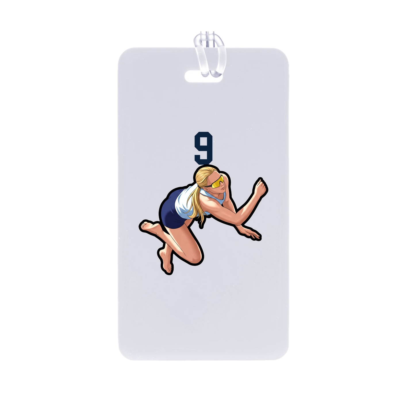 Bag Tag — Number Top in Classic