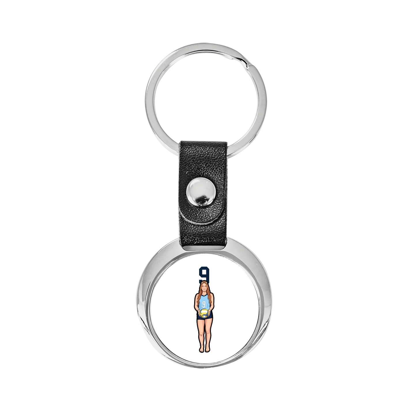 Key Chain — Number Top in Classic