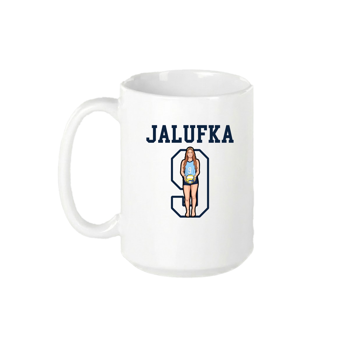 15oz Coffee Mug — Shirsey in White