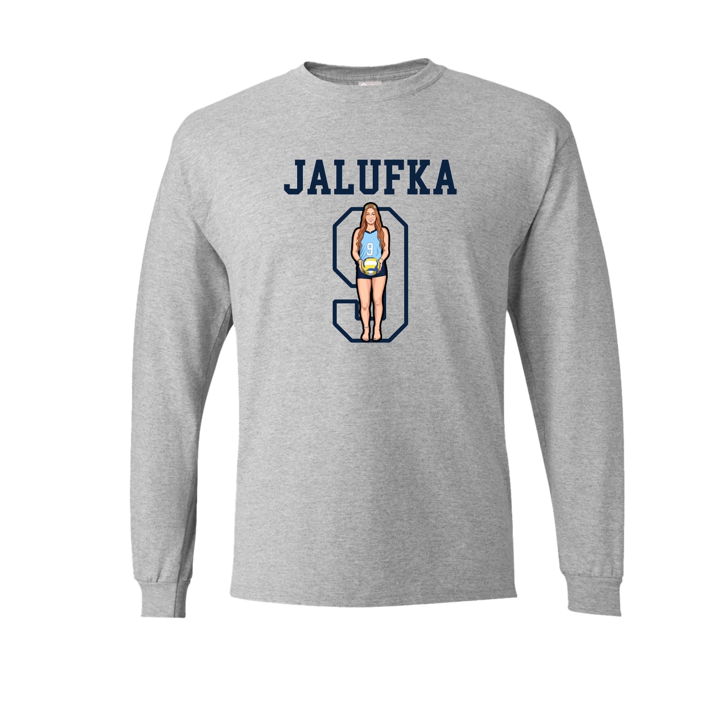 Long Sleeve Tee — Shirsey in Grey