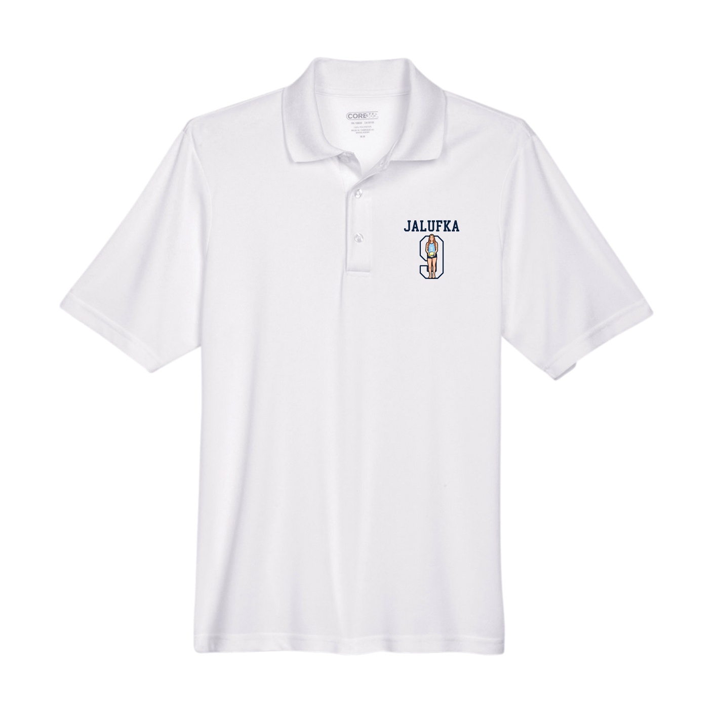 Performance Polo — Shirsey in White