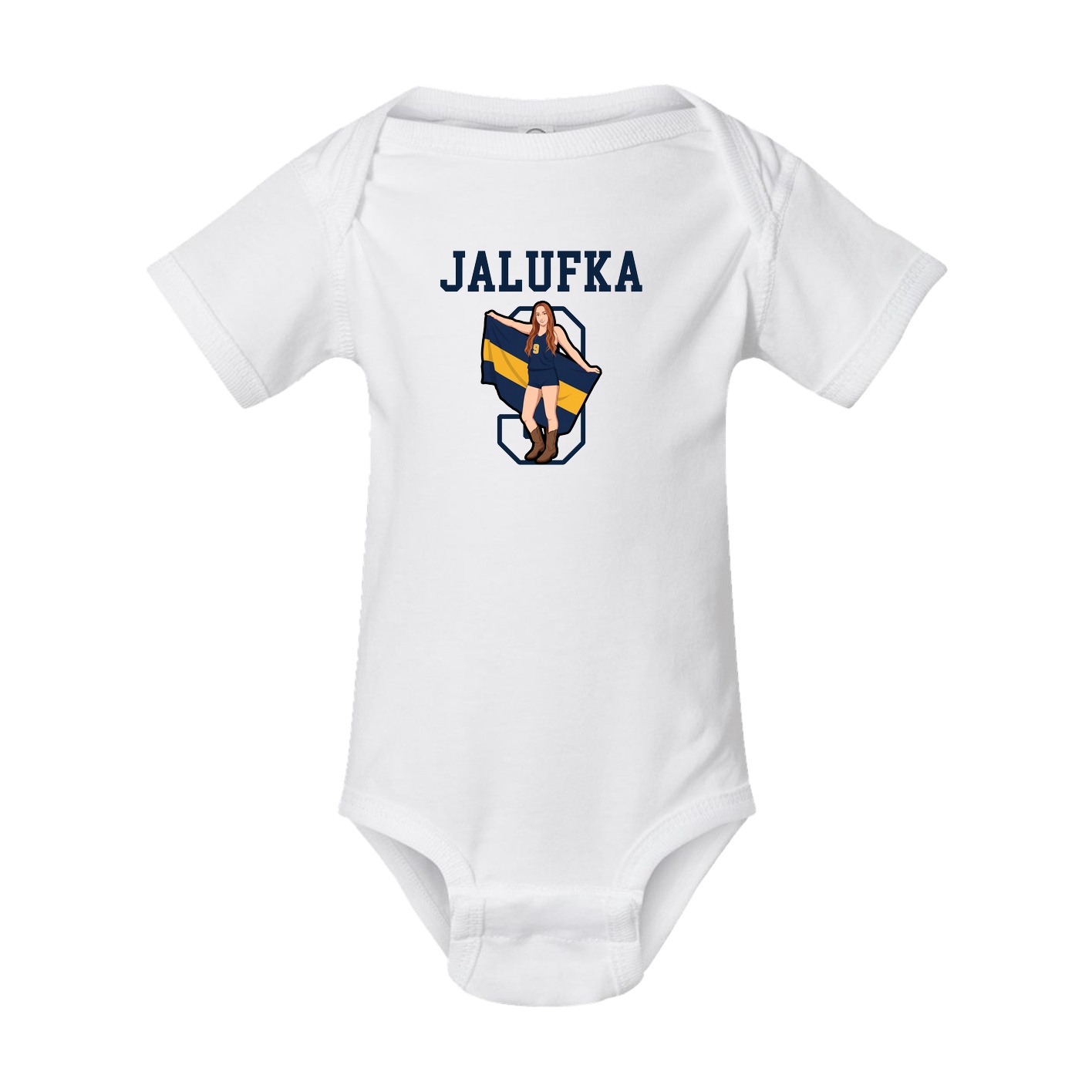 Baby Onesie — Shirsey in White