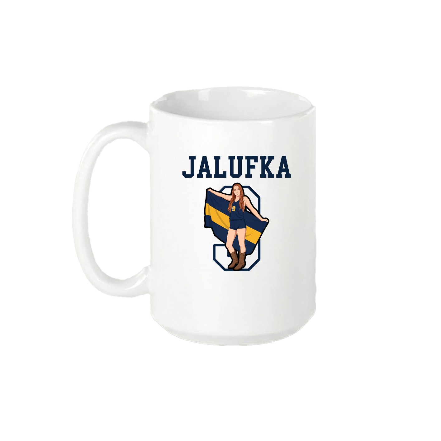 15oz Coffee Mug — Shirsey in White