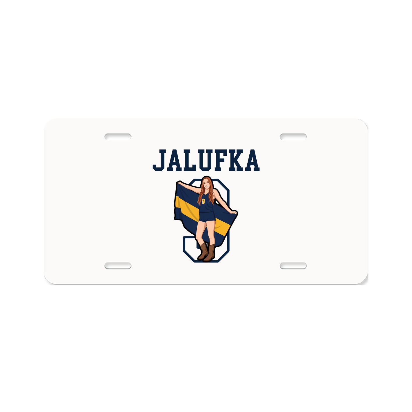 License Plate — Shirsey in Classic