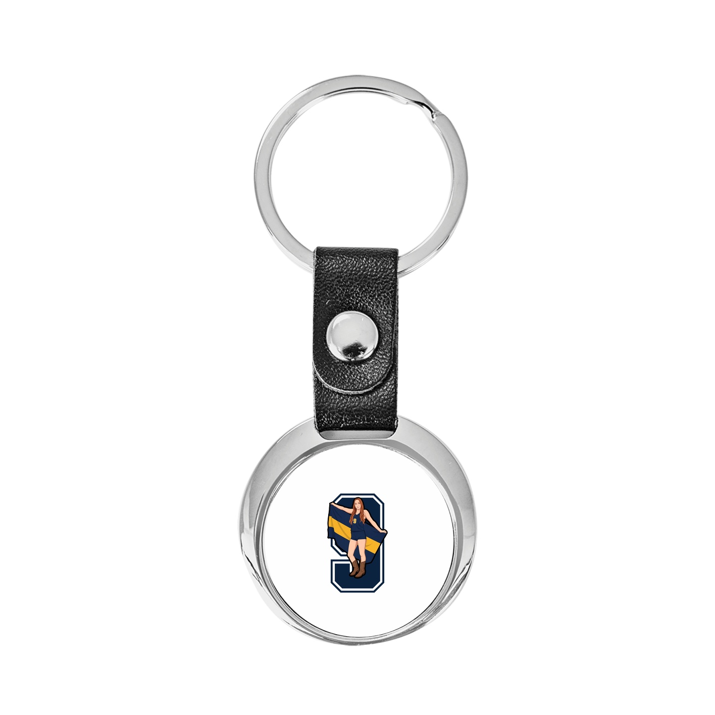 Key Chain — Number in Classic