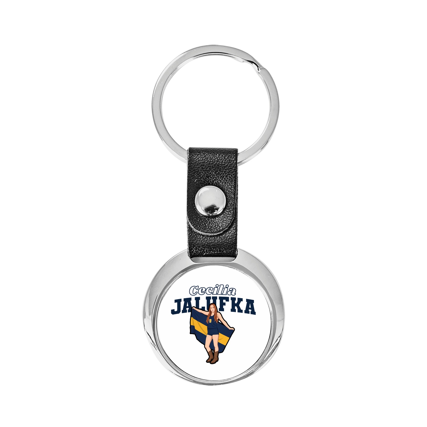 Key Chain — Name Arch in Classic
