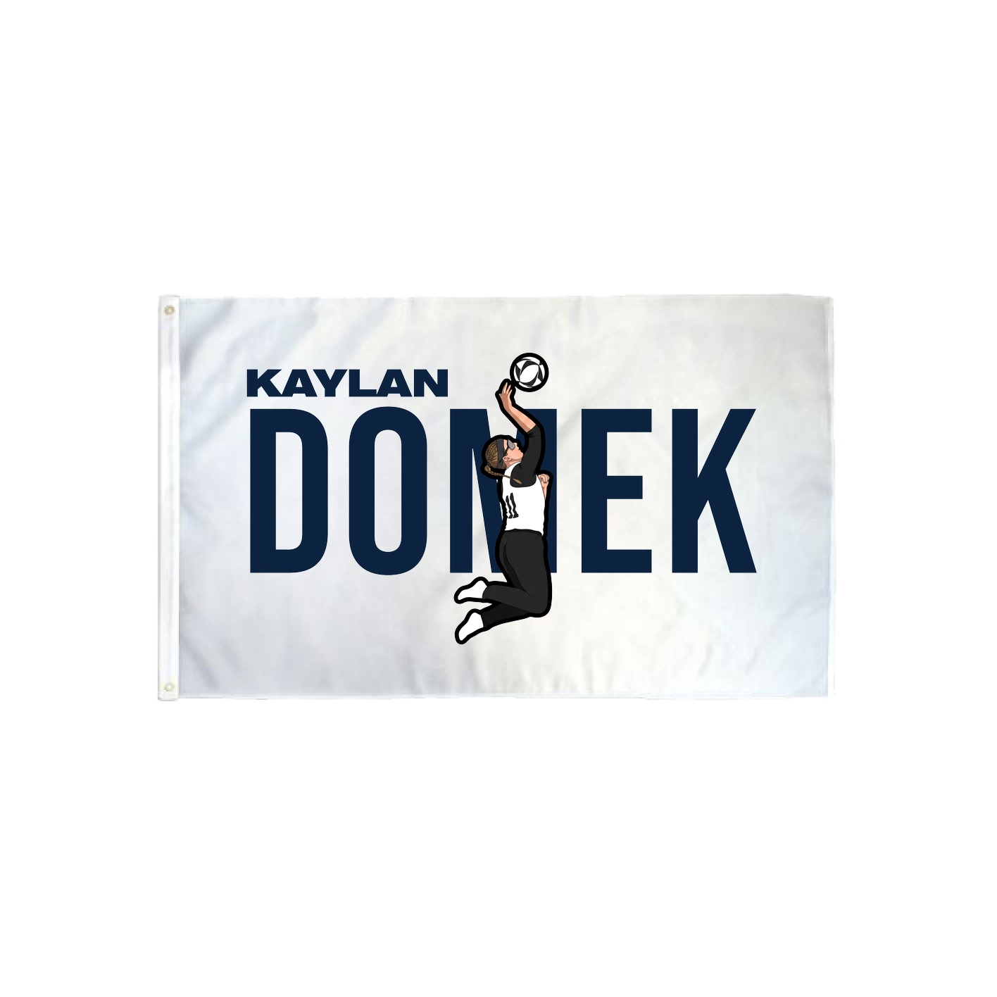 3x5 Flag — Player Name in Classic