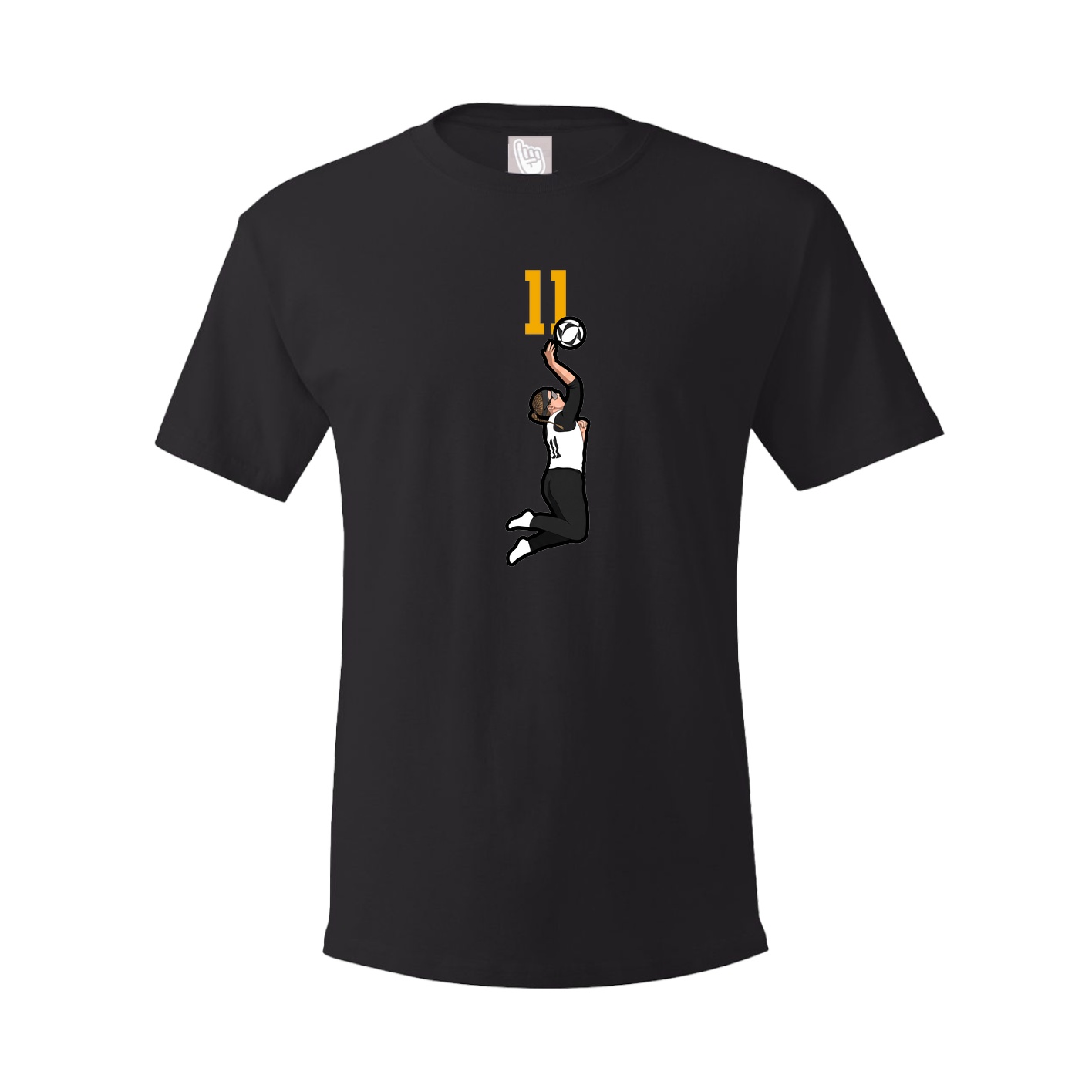 Tee — Number Top in Black