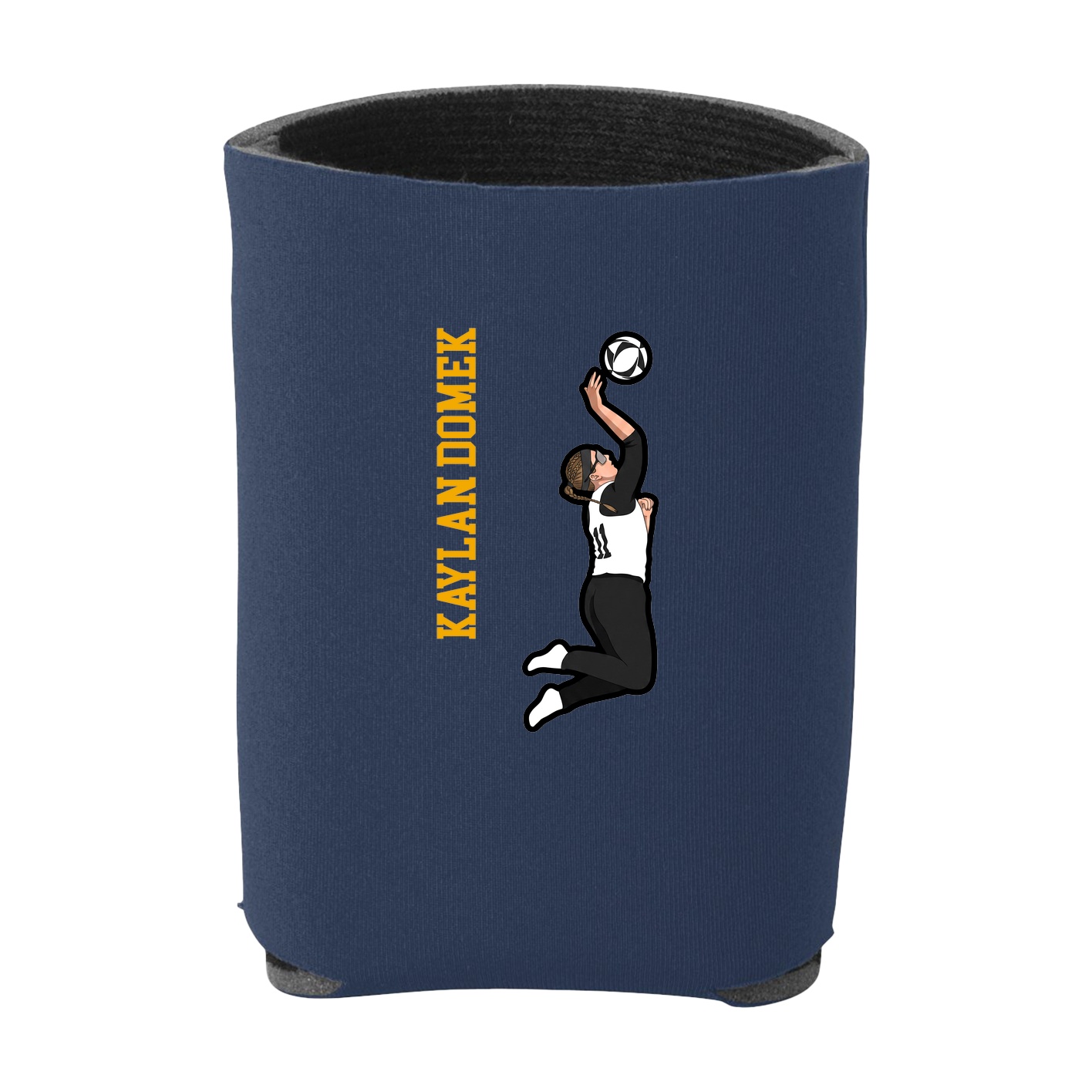 Can Holder — Name Vertical in Navy