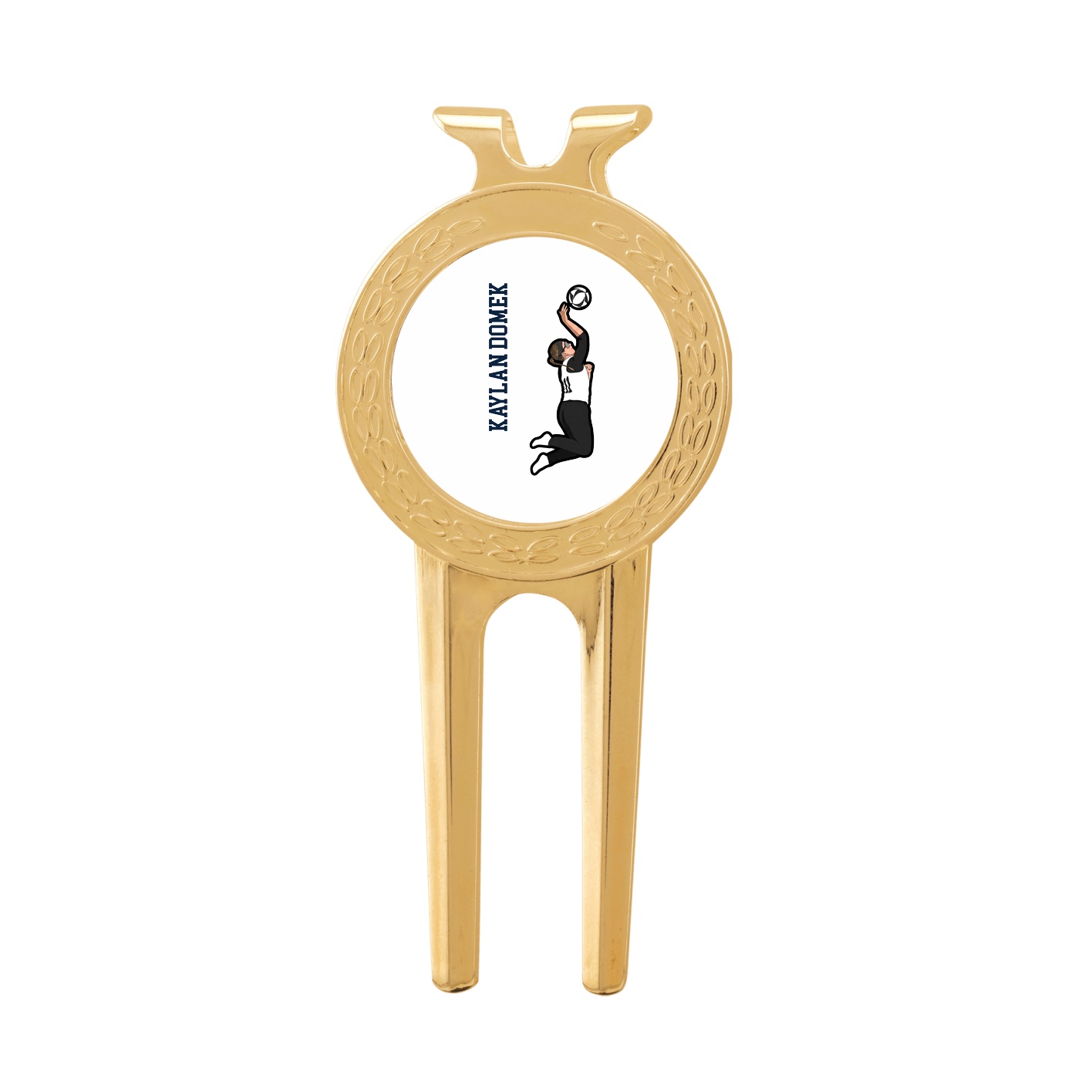 Divot Tool with Ball Marker — Name Vertical in Classic