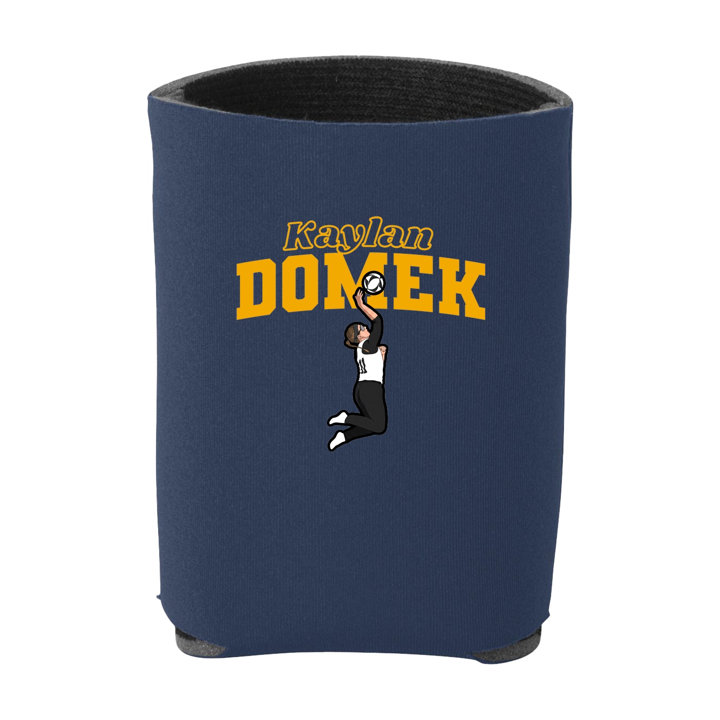 Can Holder — Name Arch in Navy