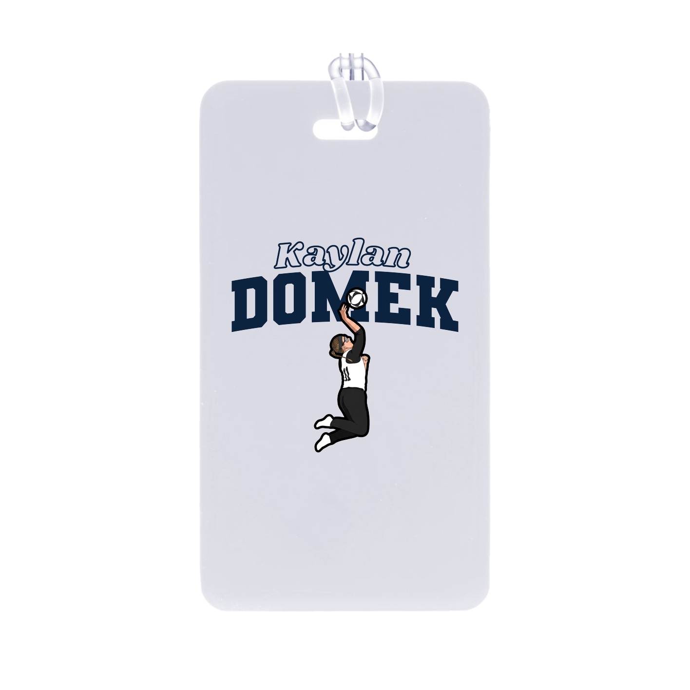 Bag Tag — Name Arch in Classic