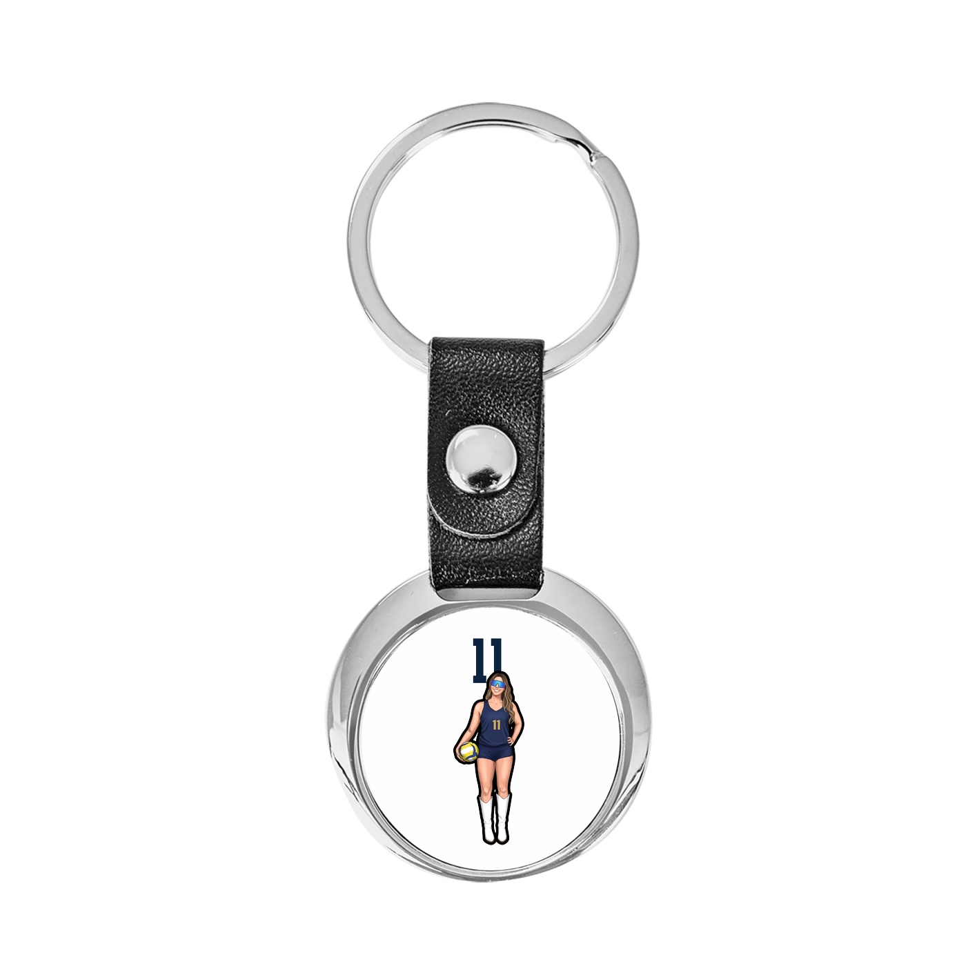 Key Chain — Number Top in Classic
