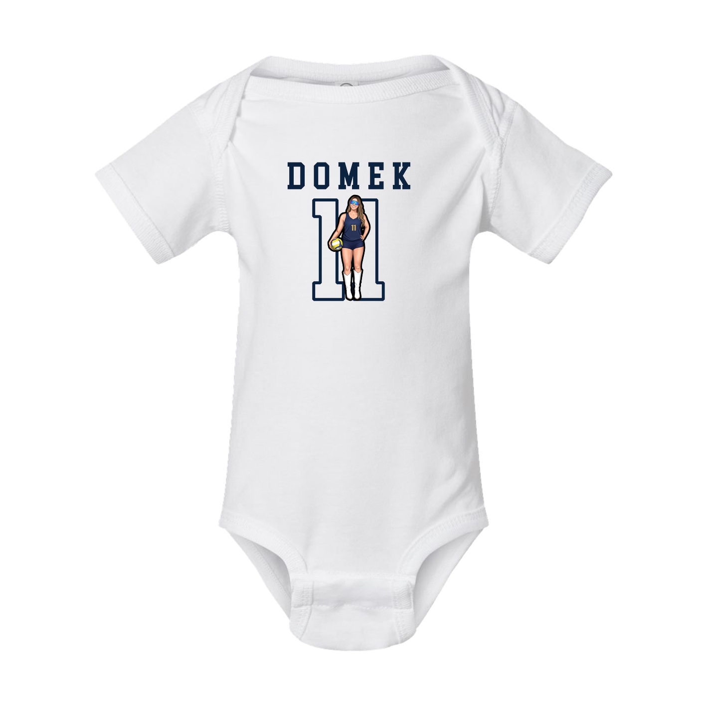 Baby Onesie — Shirsey in White