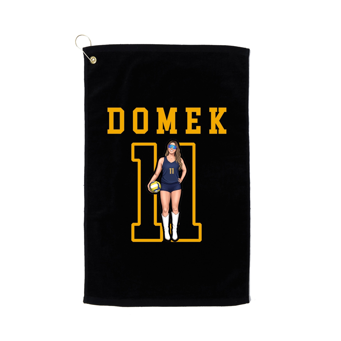 Golf Towel — Shirsey in Black