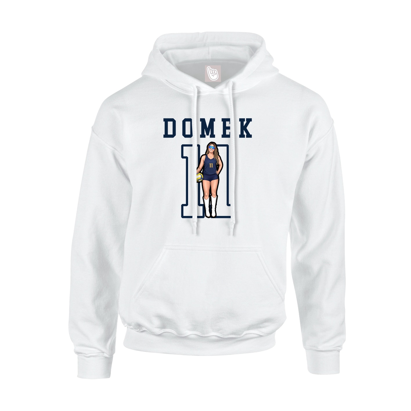 Youth Hoodie — Shirsey in White