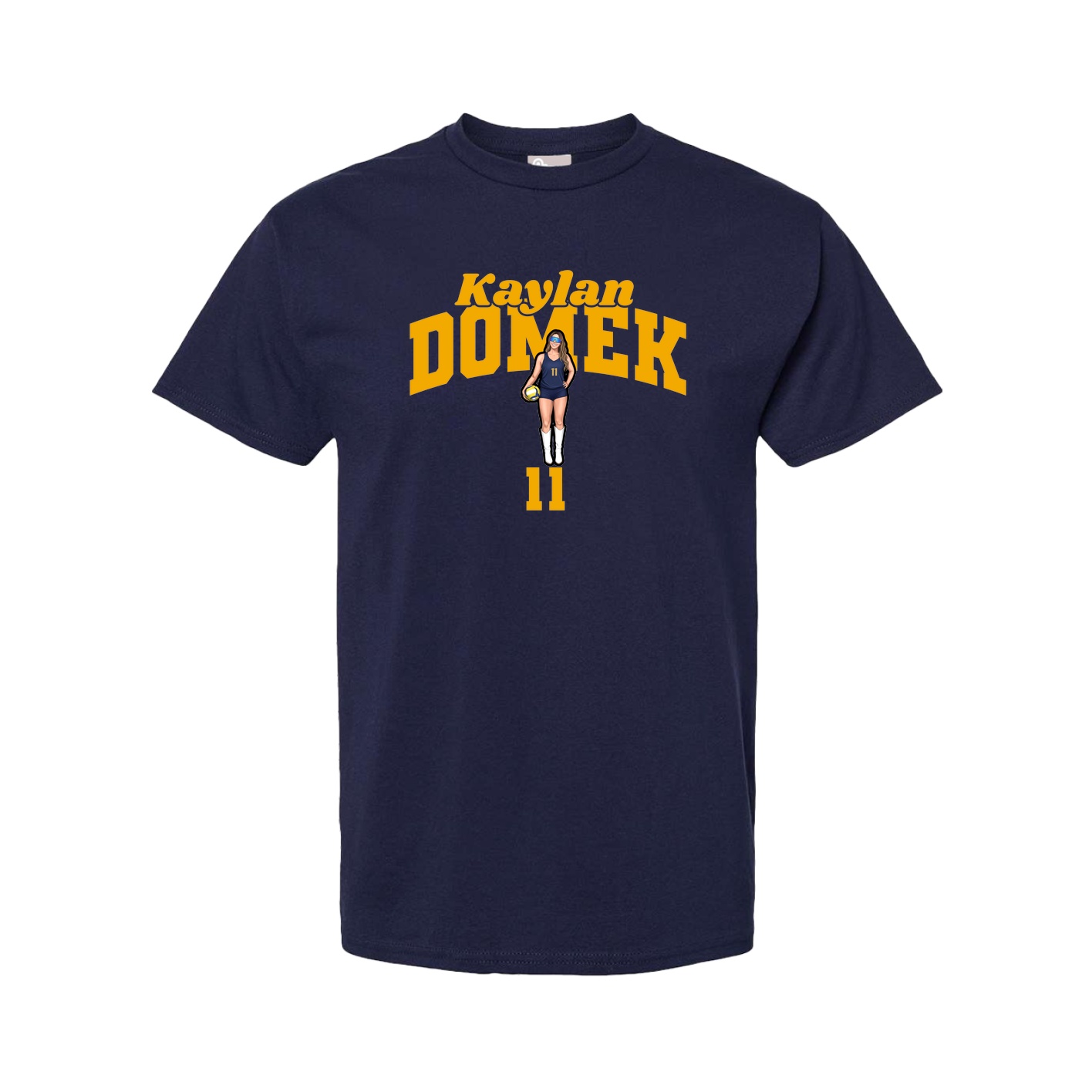 Tee — Signature Arch in Navy