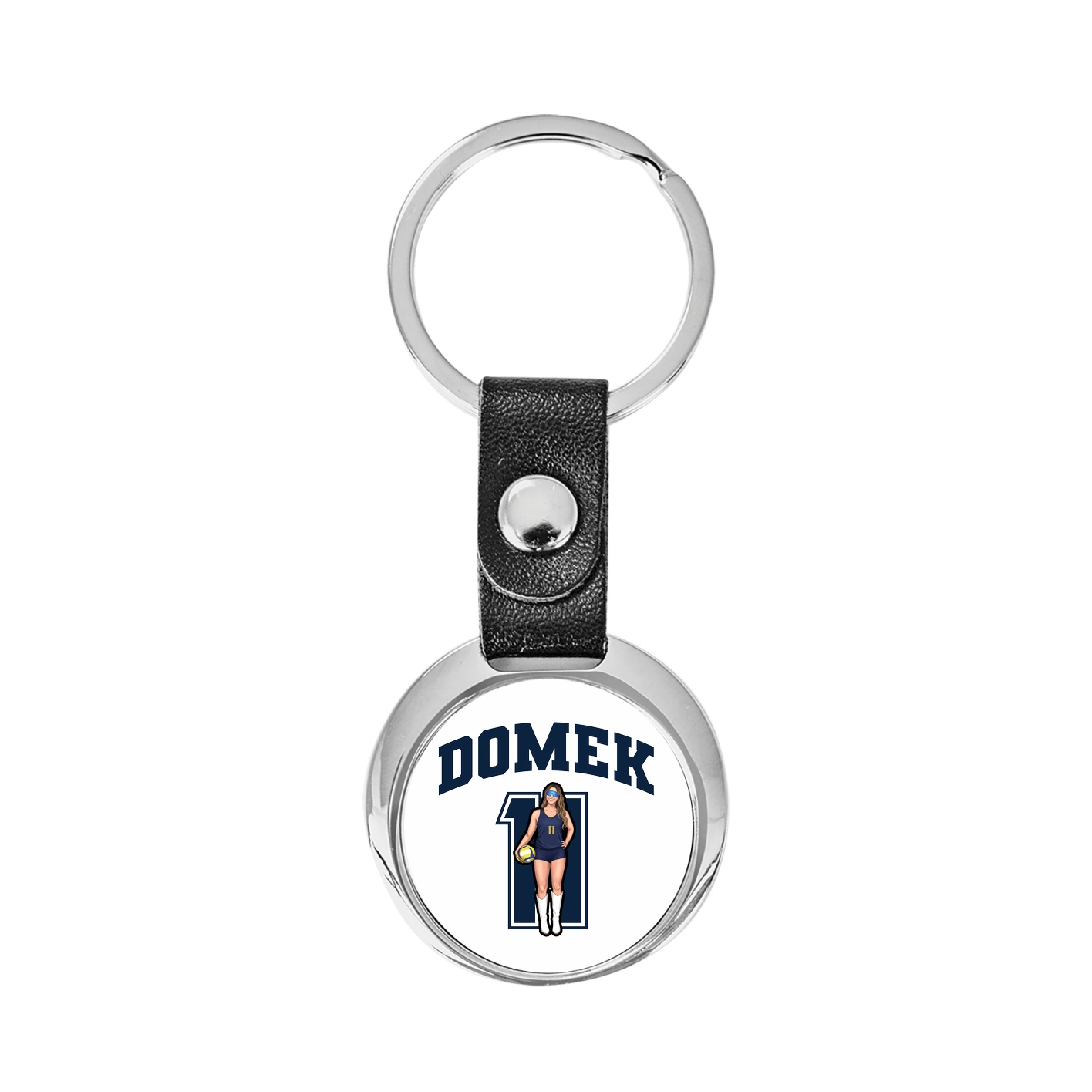 Key Chain — Number in Classic