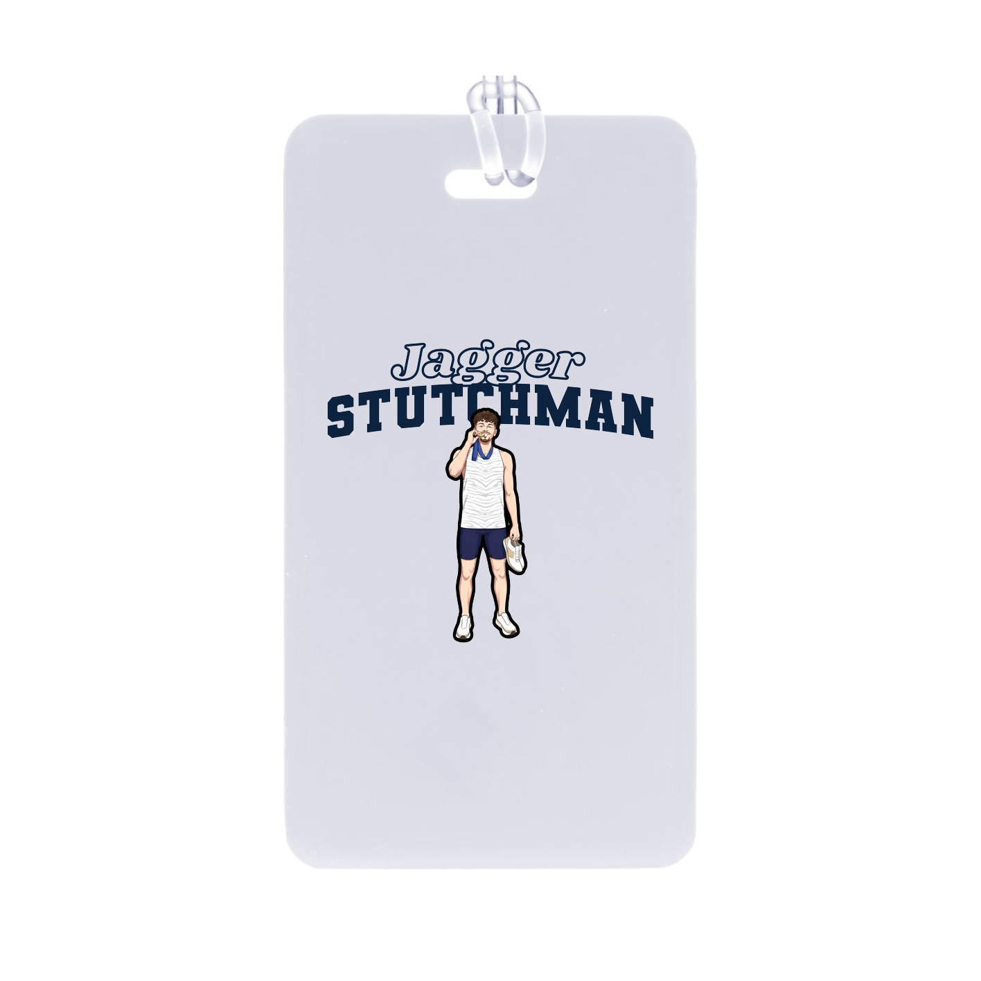 Bag Tag — Name Arch in Classic