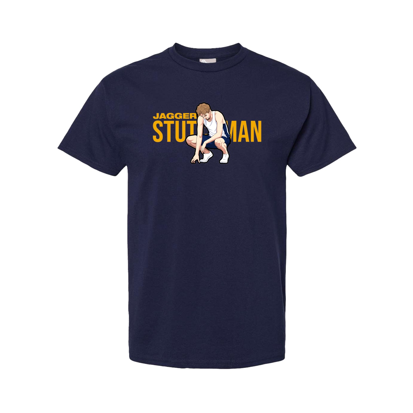 Tee — Player Name in Navy