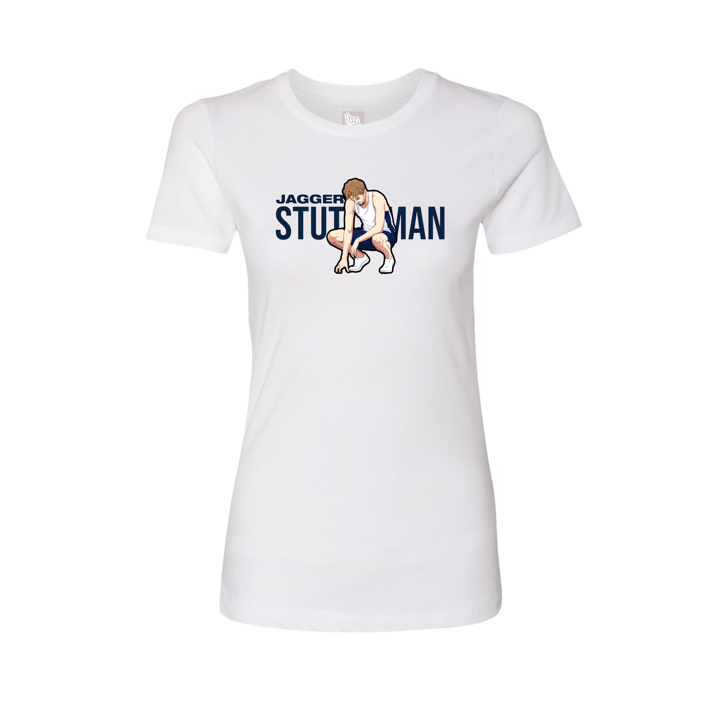 Womens Tee — Player Name in White