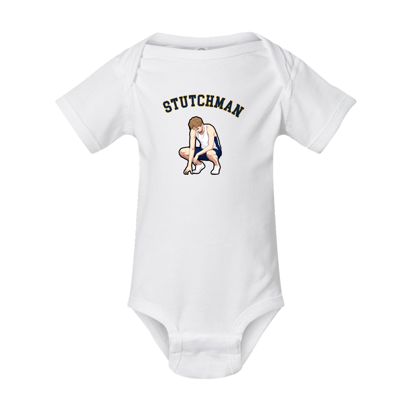 Baby Onesie — Shirsey Arch in White