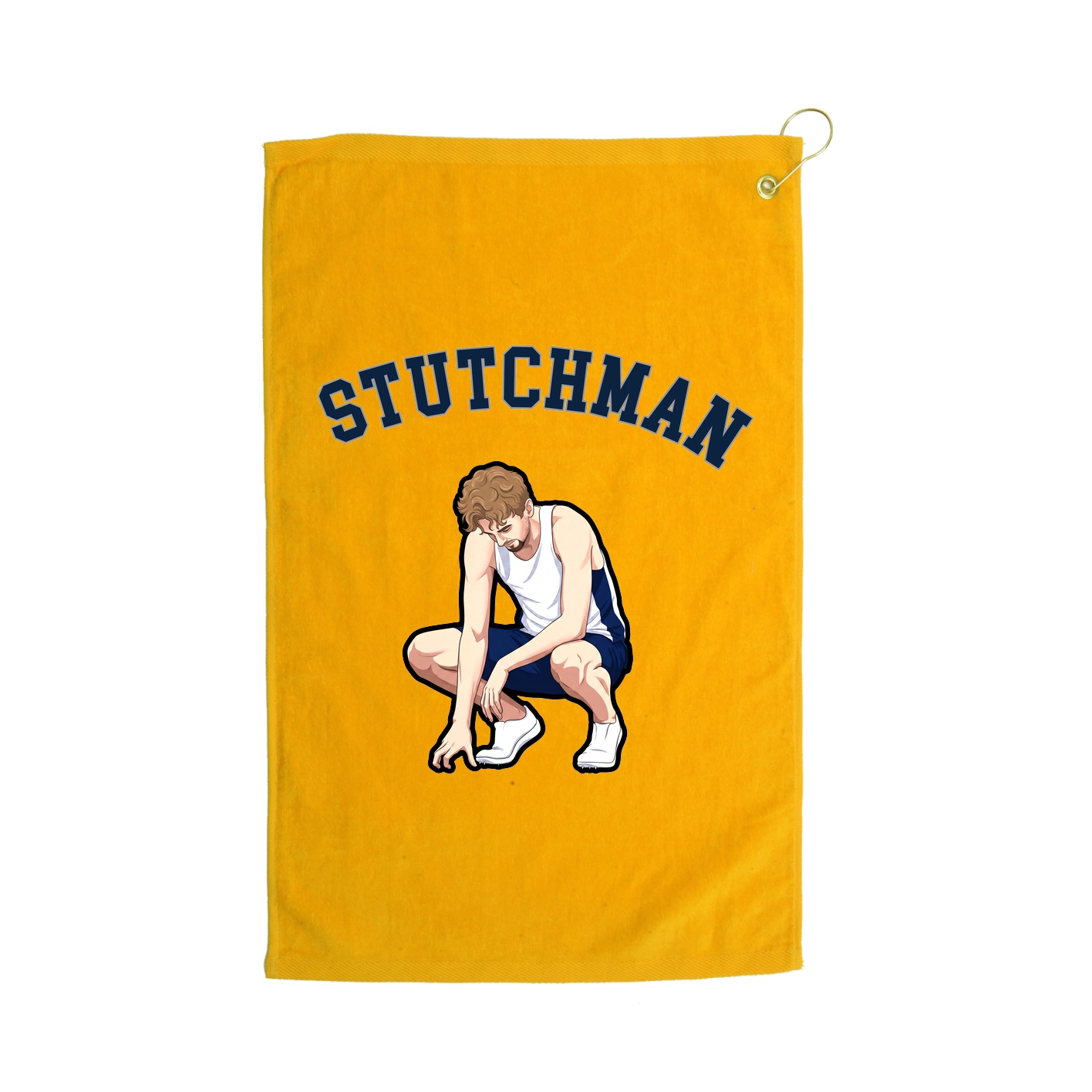 Golf Towel — Shirsey Arch in Gold