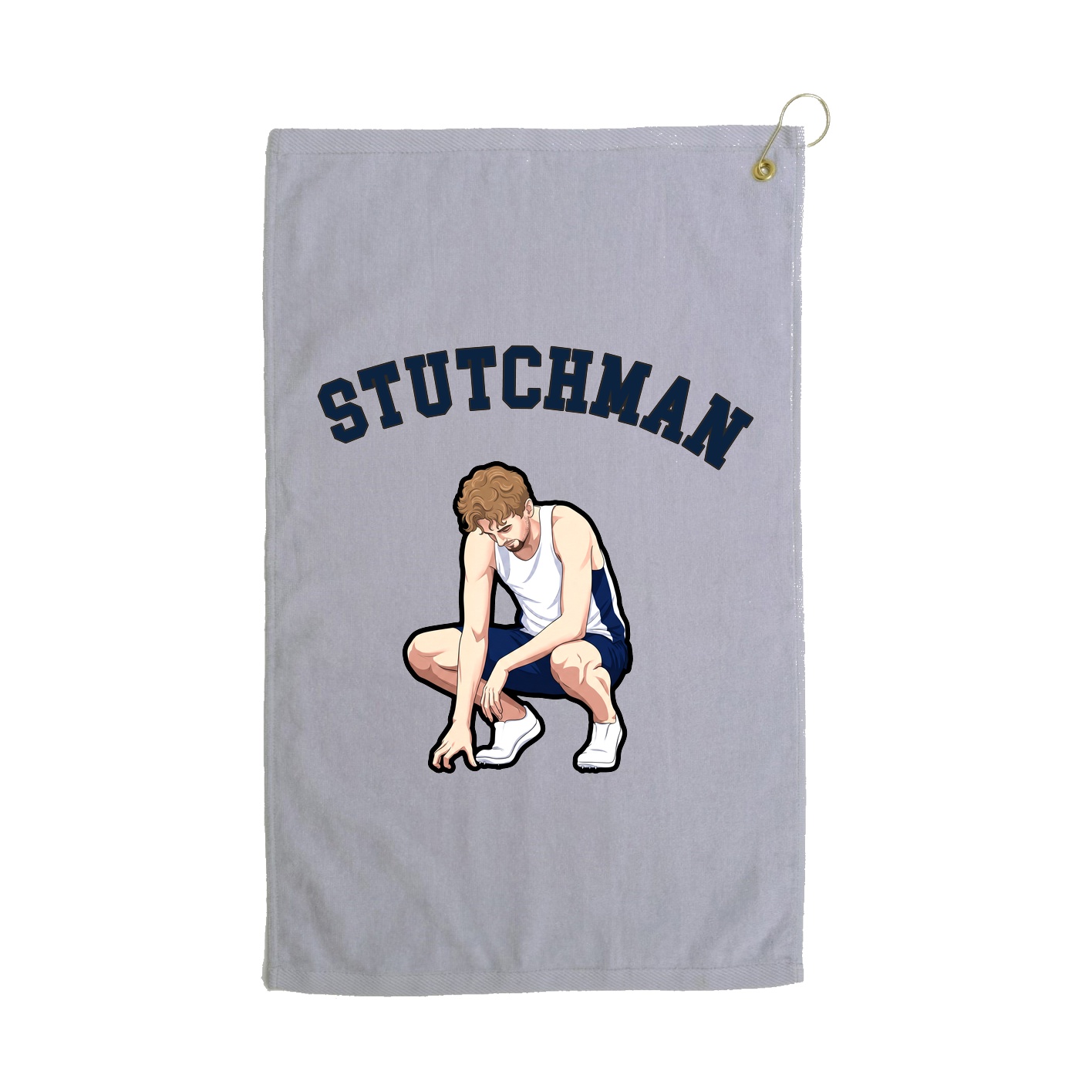 Golf Towel — Shirsey Arch in Grey