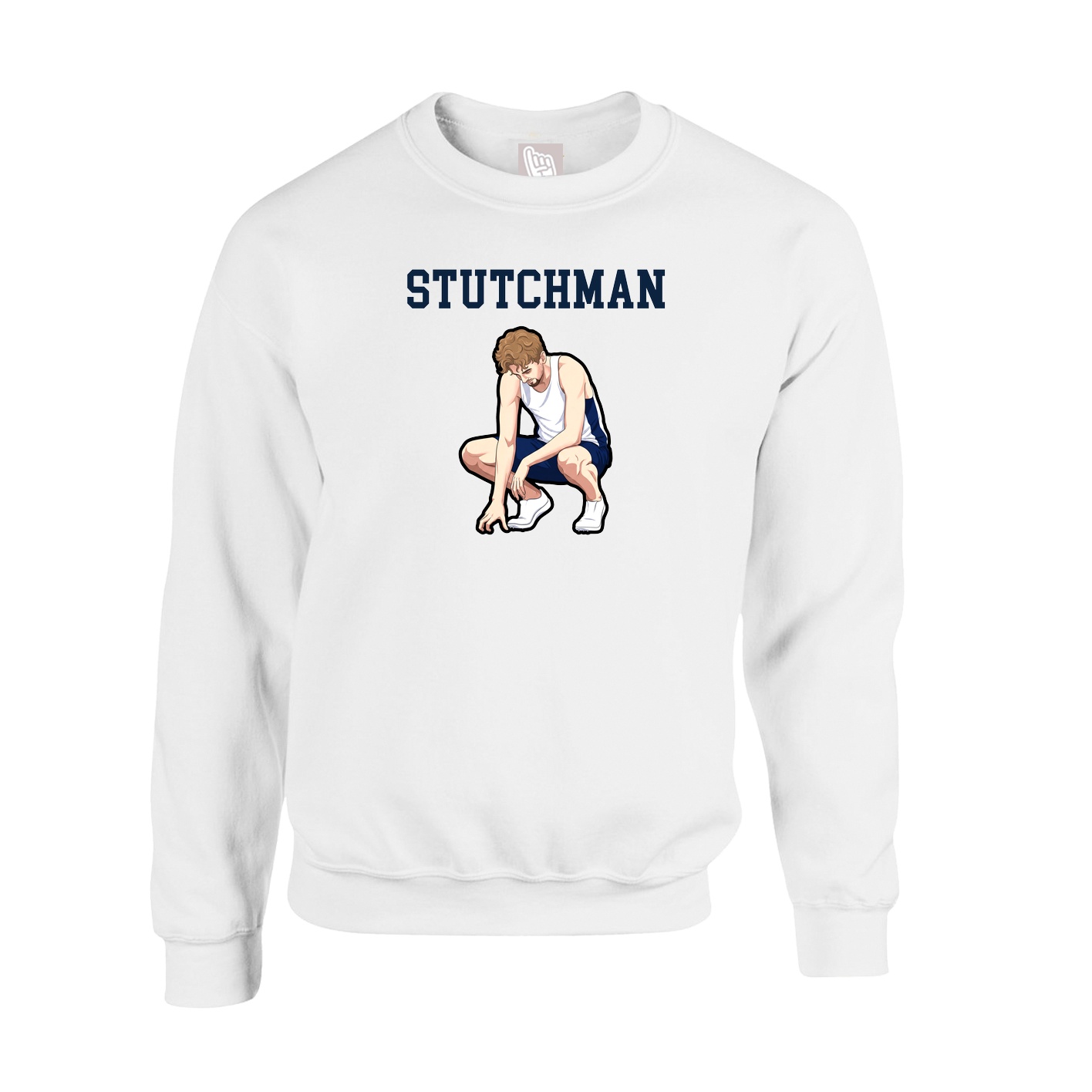 Fleece Crew — Shirsey in White