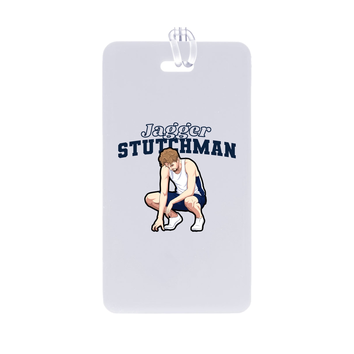 Bag Tag — Name Arch in Classic