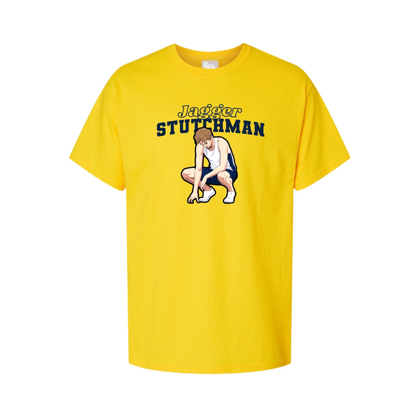 Tee — Name Arch in Gold