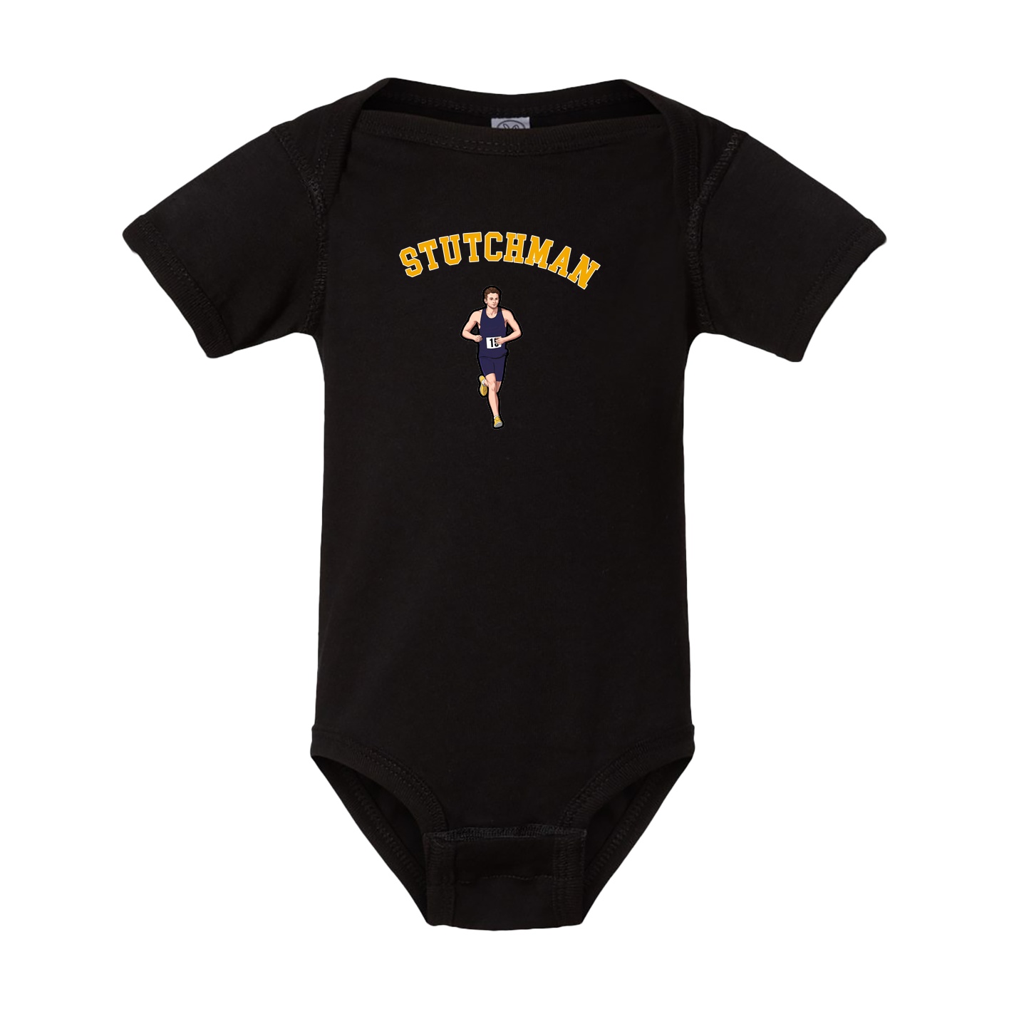 Baby Onesie — Shirsey Arch in Black