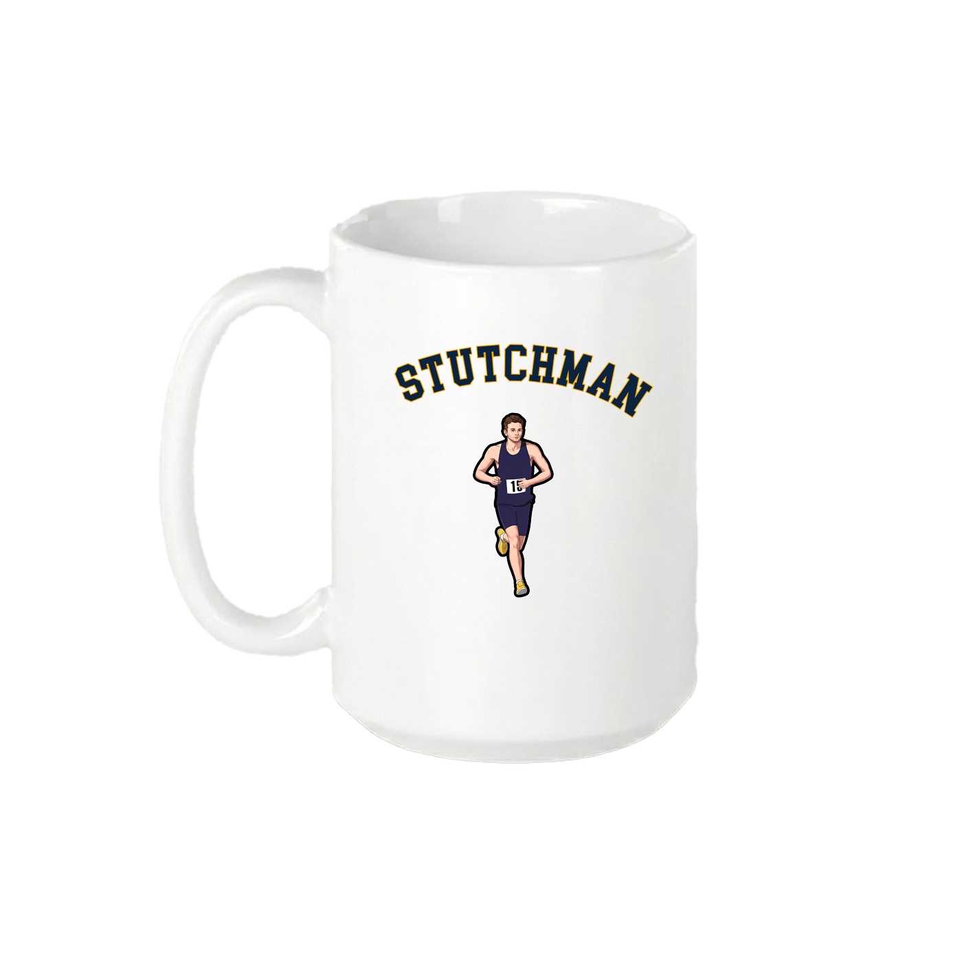 15oz Coffee Mug — Shirsey Arch in White
