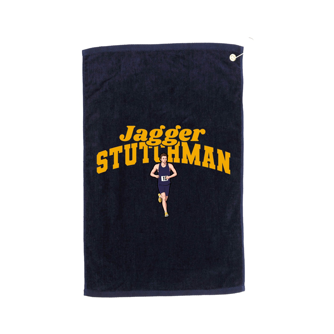 Golf Towel — Signature Arch in Navy