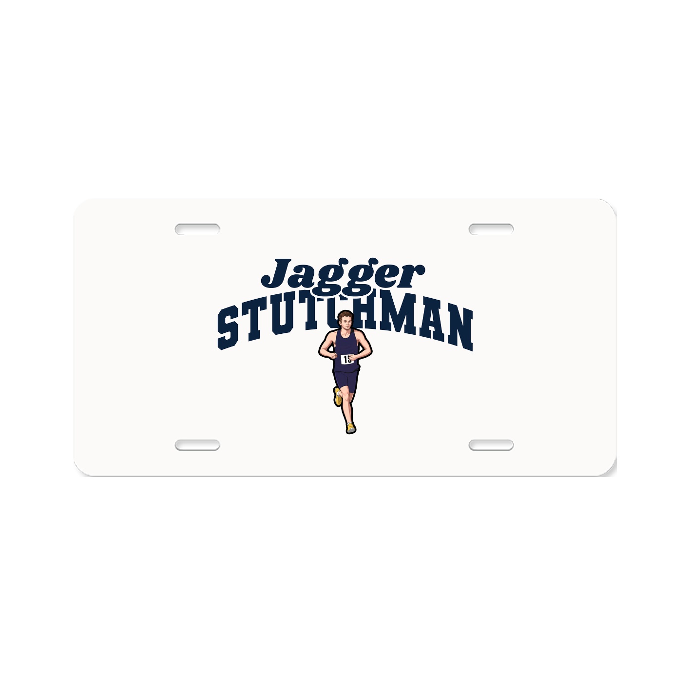 License Plate — Signature Arch in Classic