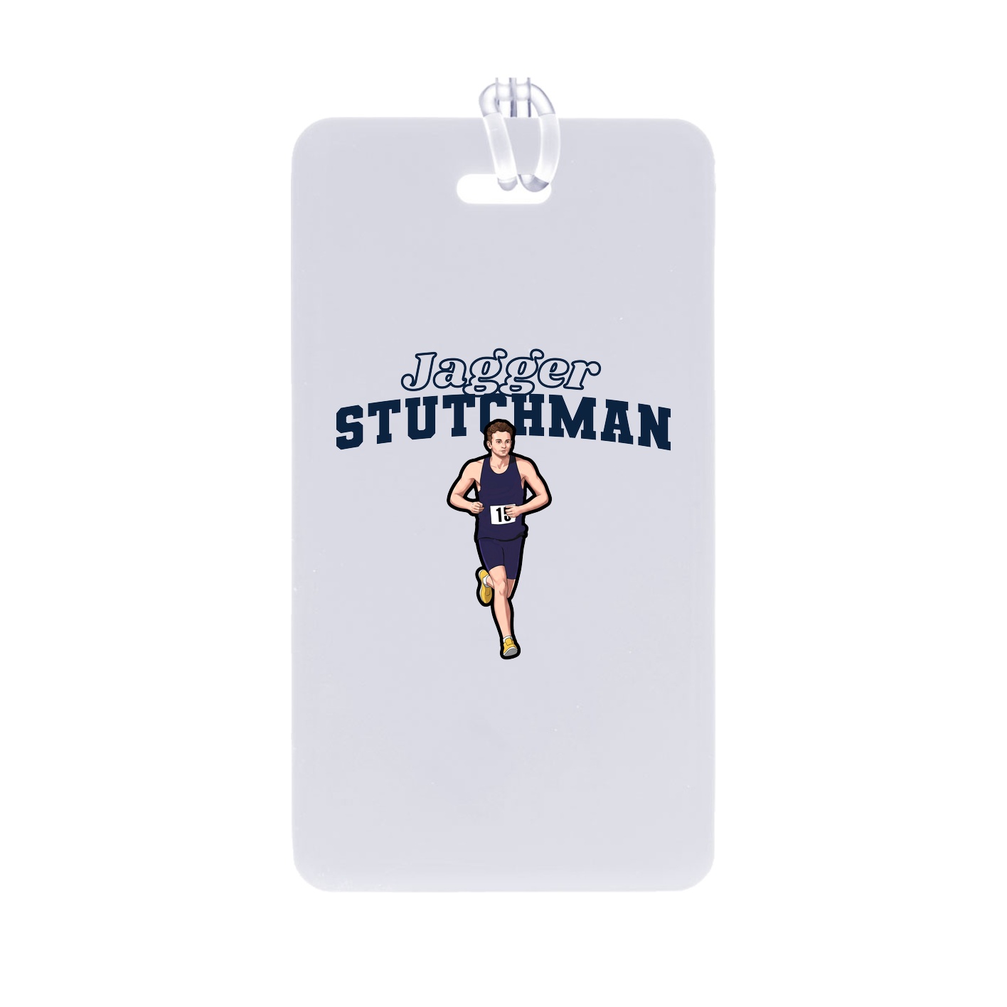 Bag Tag — Name Arch in Classic