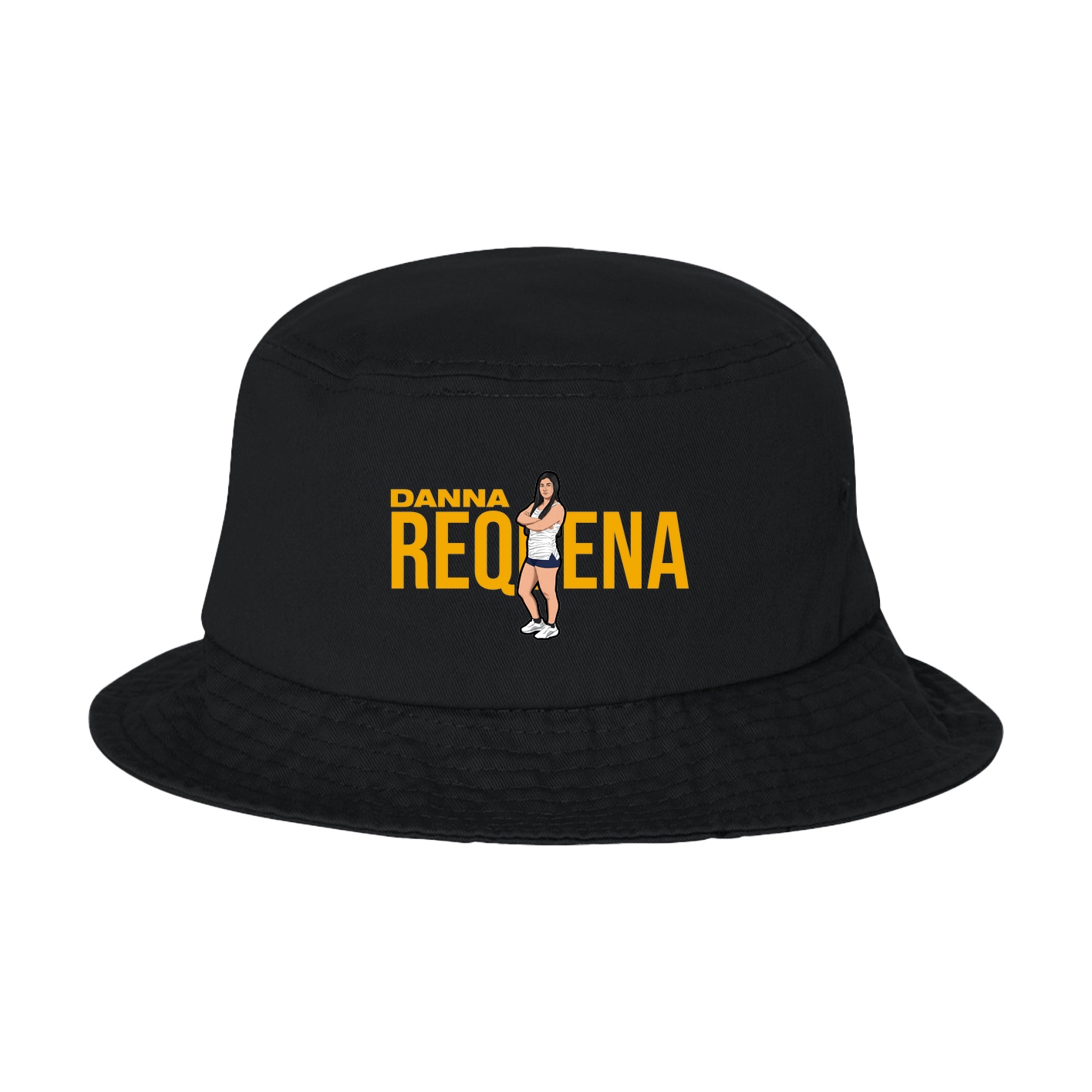 Bucket Cap — Player Name in Black