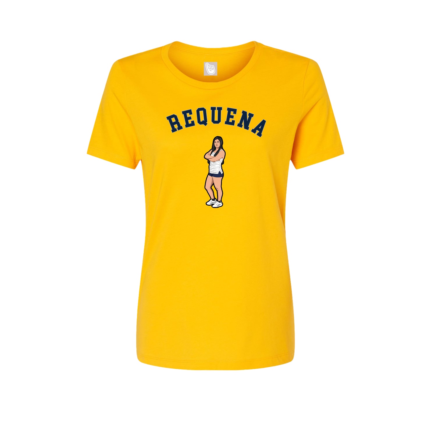 Womens Tee — Shirsey Arch in Gold