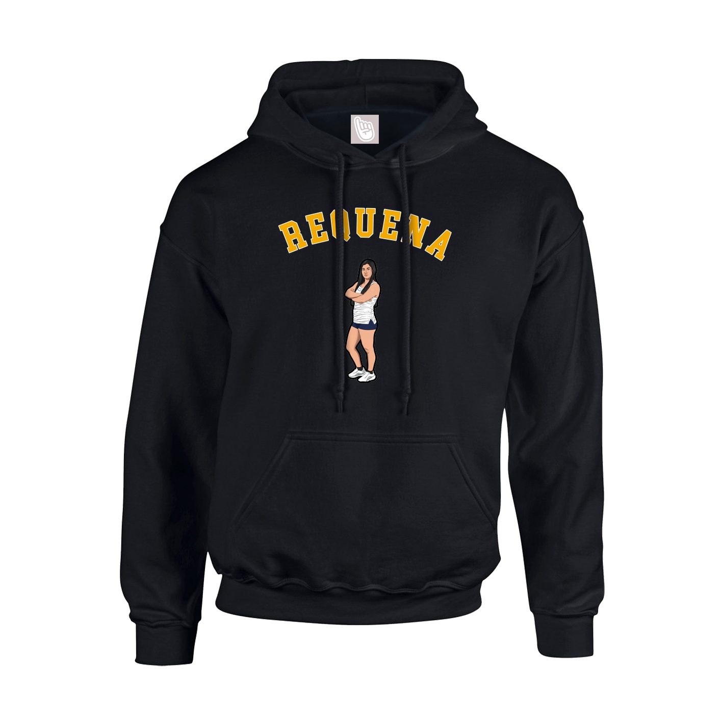 Youth Hoodie — Shirsey Arch in Black