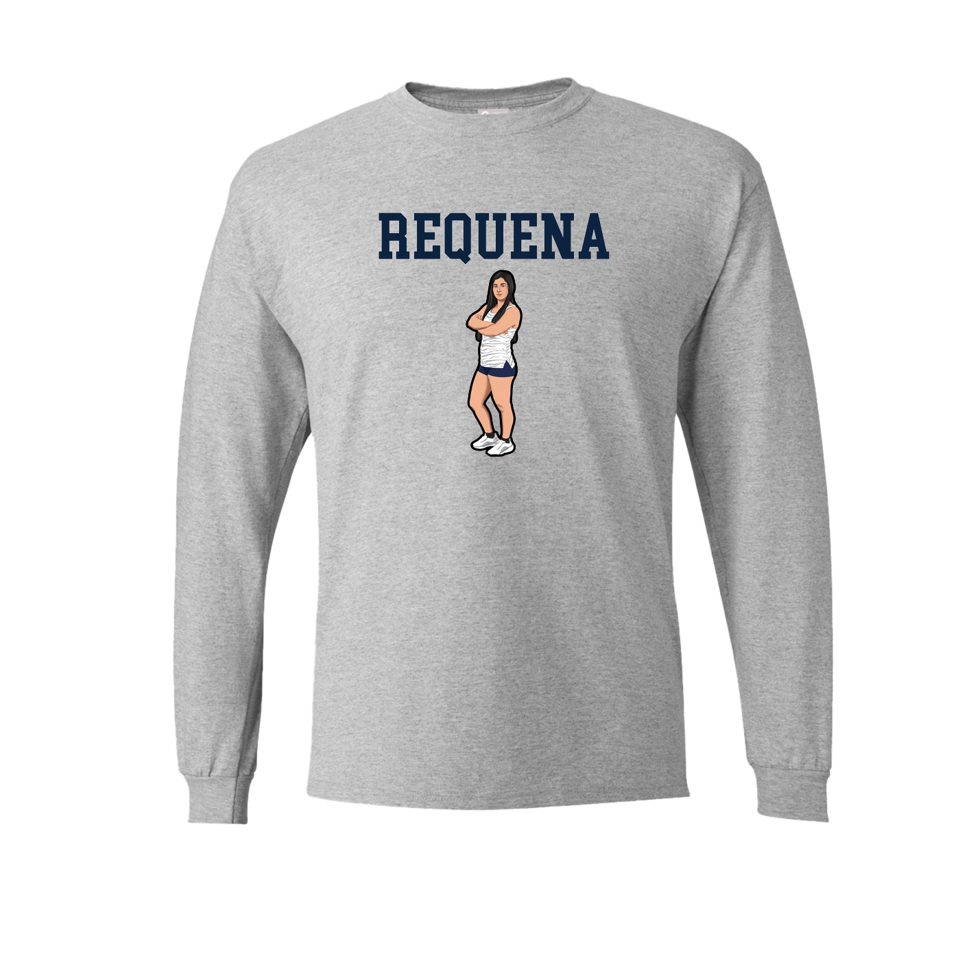 Long Sleeve Tee — Shirsey in Grey