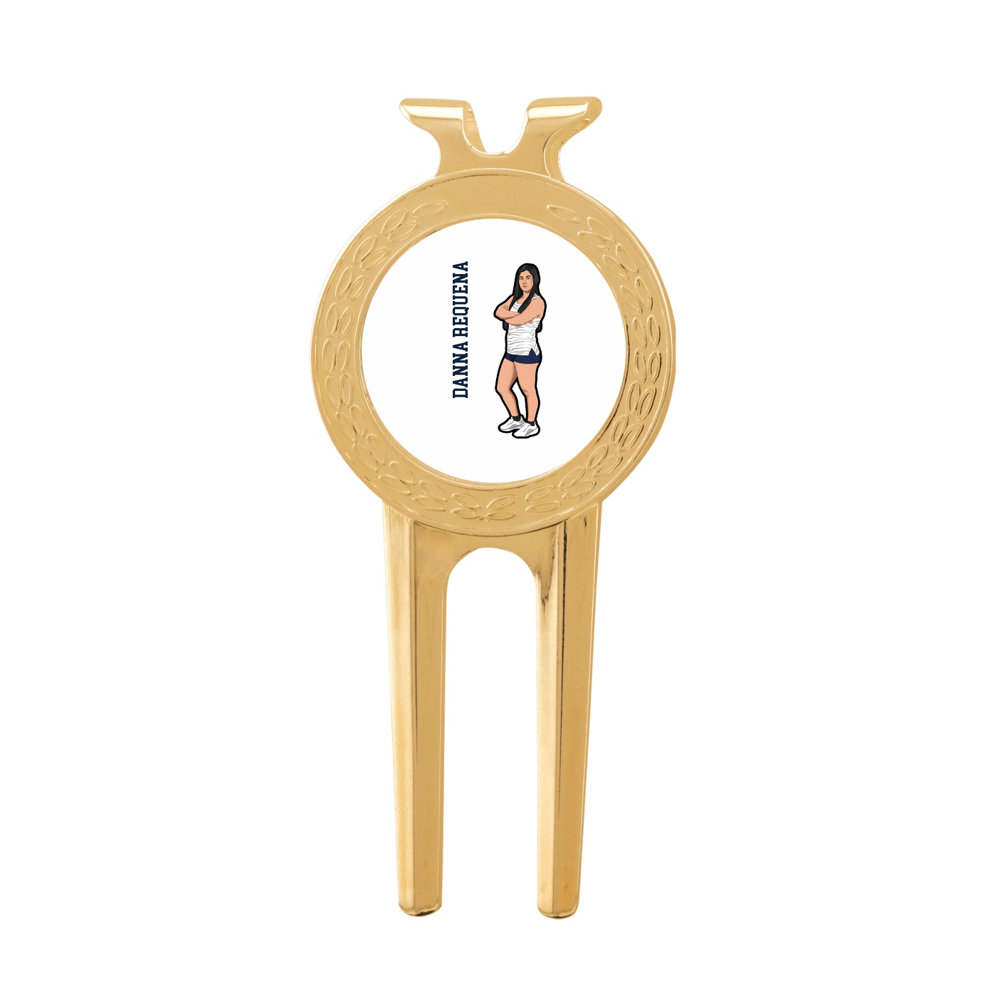 Divot Tool with Ball Marker — Name Vertical in Classic