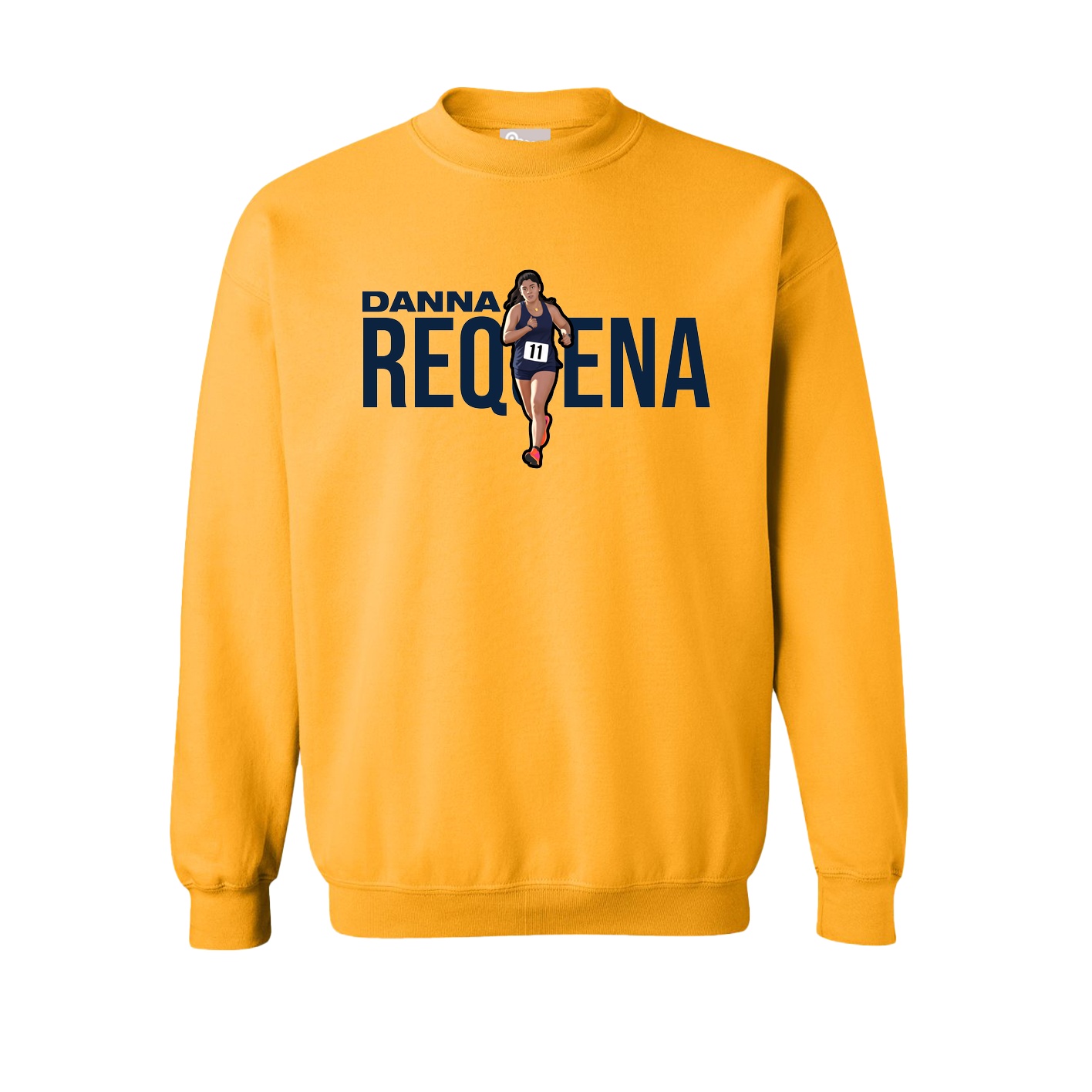 Fleece Crew — Player Name in Gold