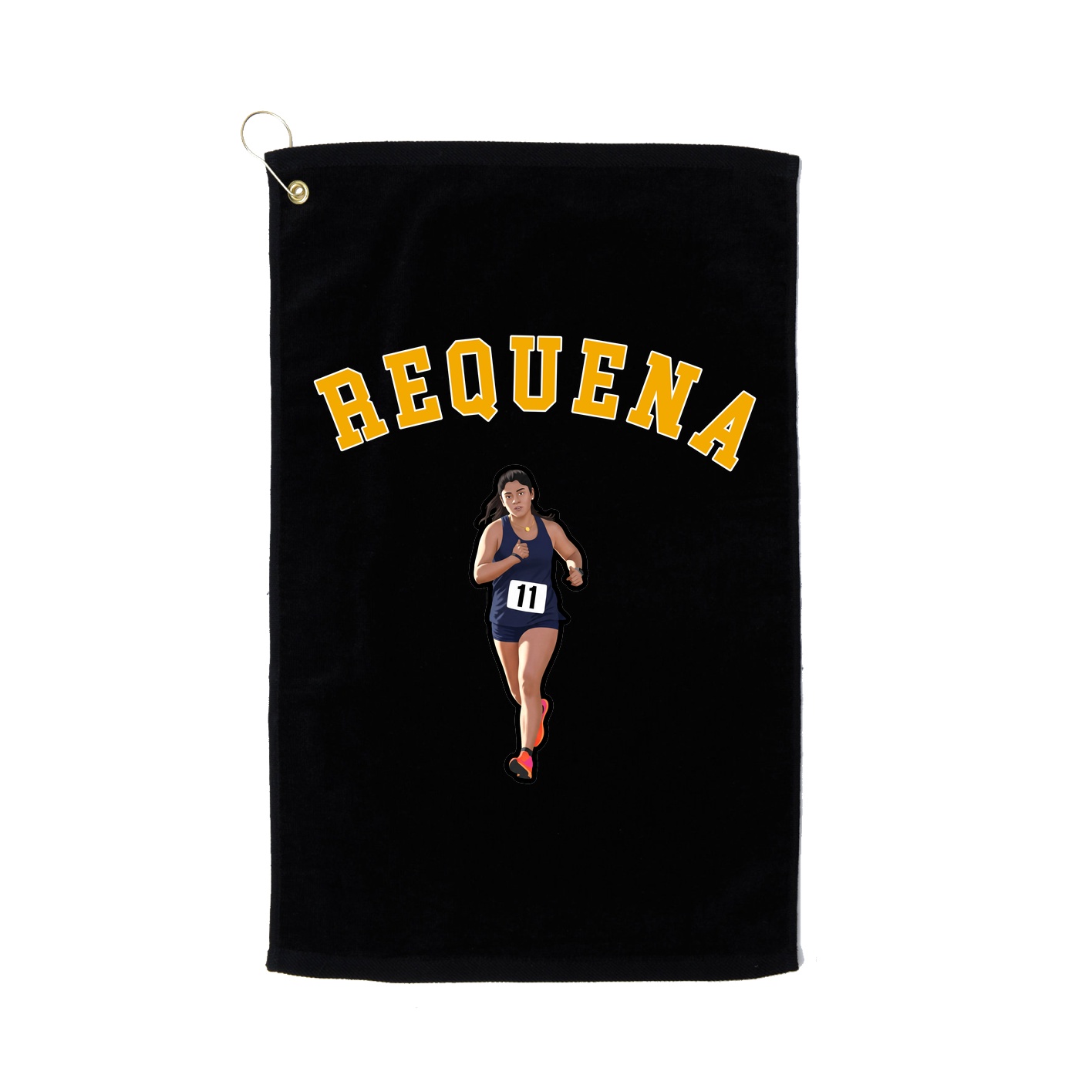 Golf Towel — Shirsey Arch in Black