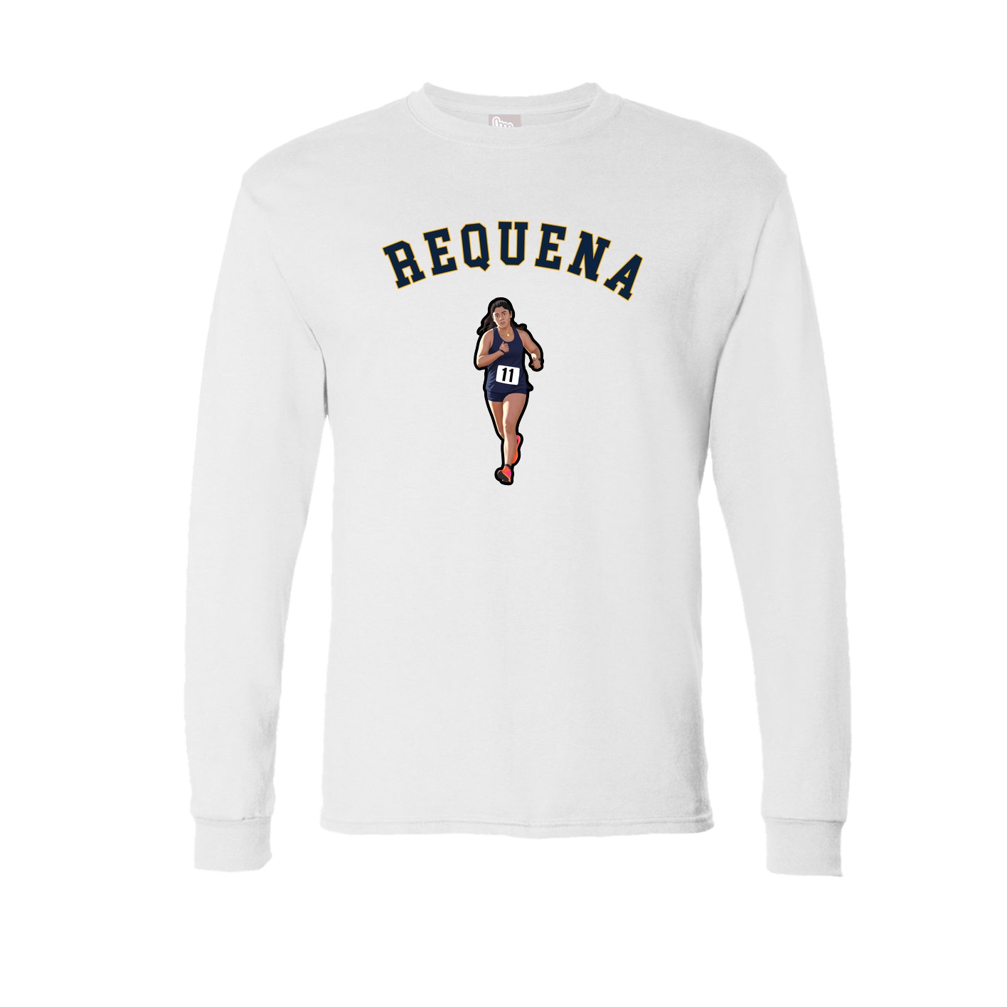 Long Sleeve Tee — Shirsey Arch in White