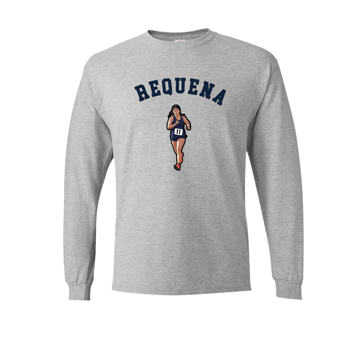 Long Sleeve Tee — Shirsey Arch in Grey