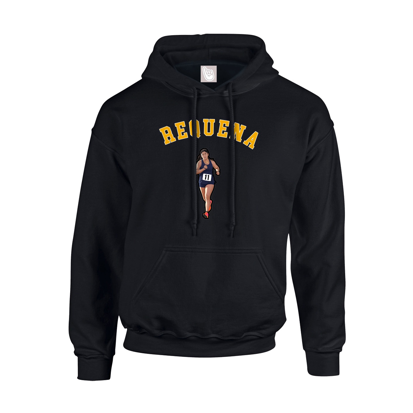 Youth Hoodie — Shirsey Arch in Black