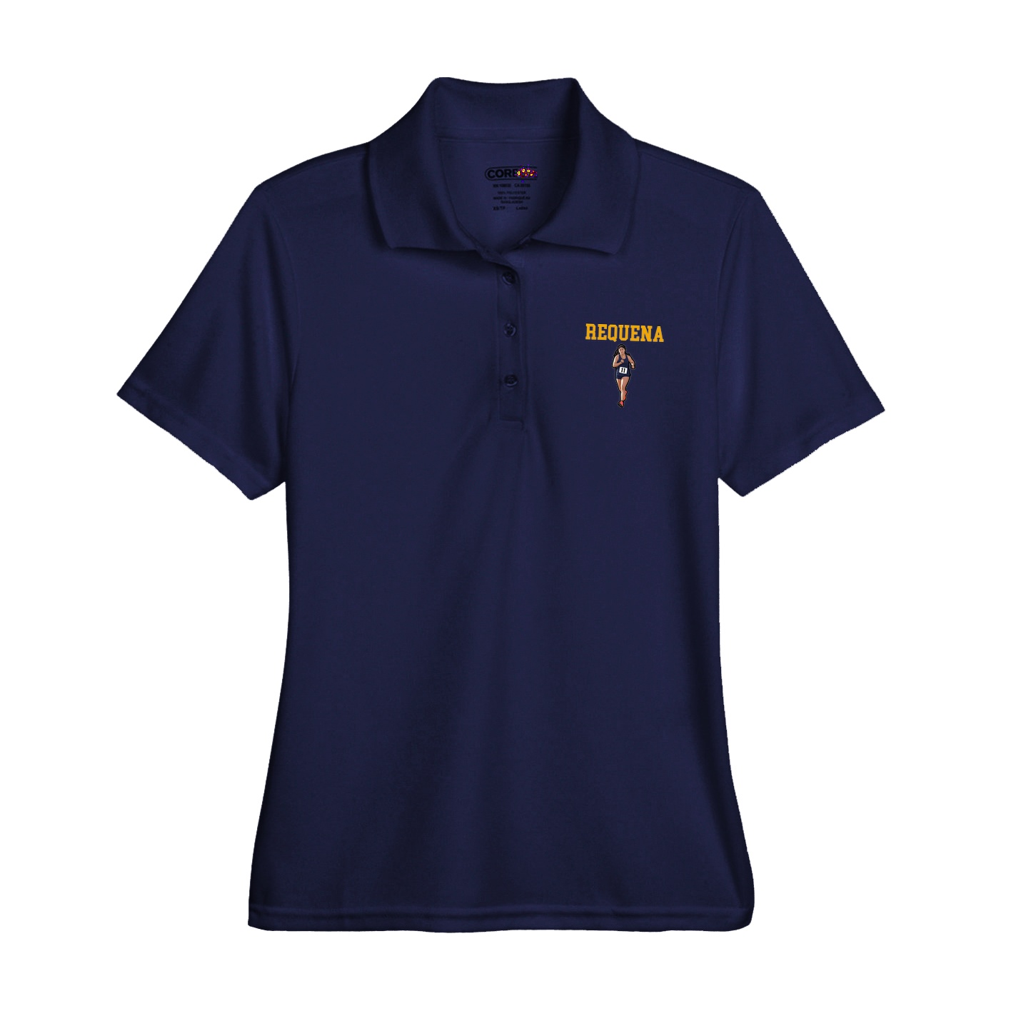Womens Performance Polo — Shirsey in Navy