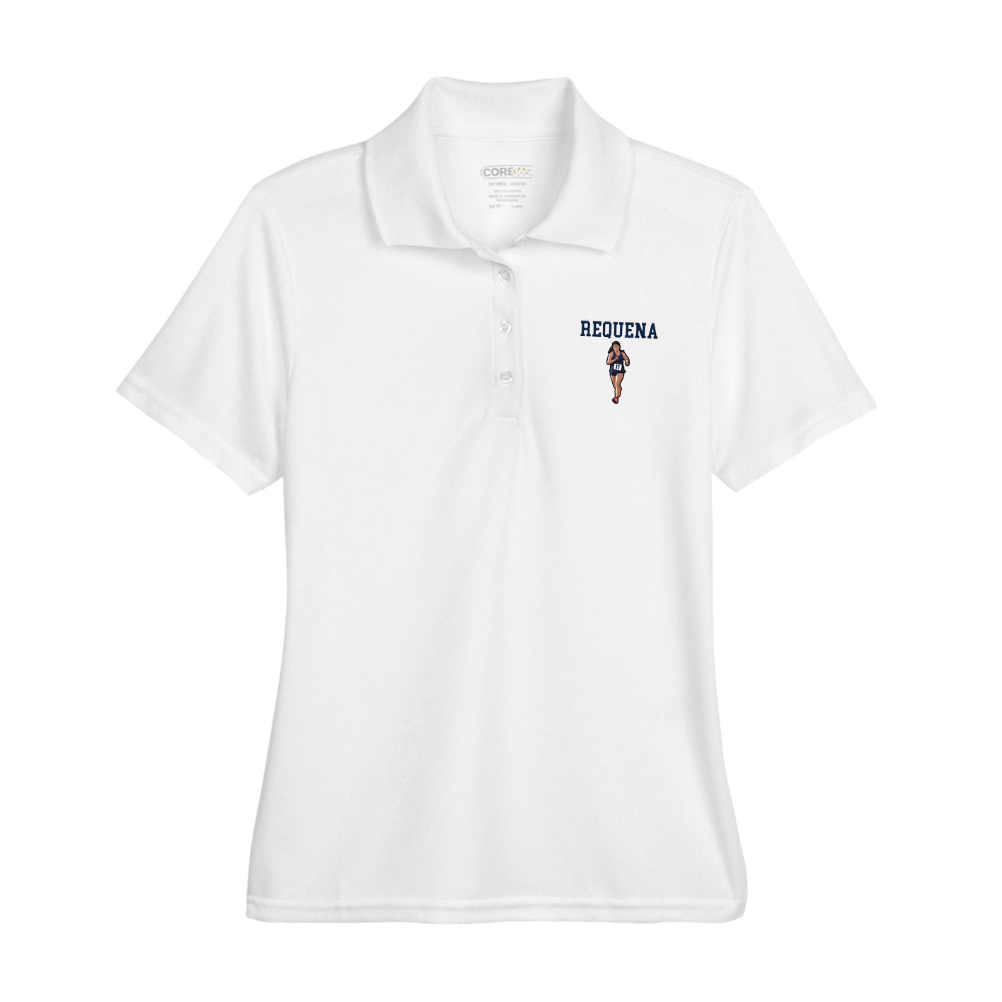 Womens Performance Polo — Shirsey in White