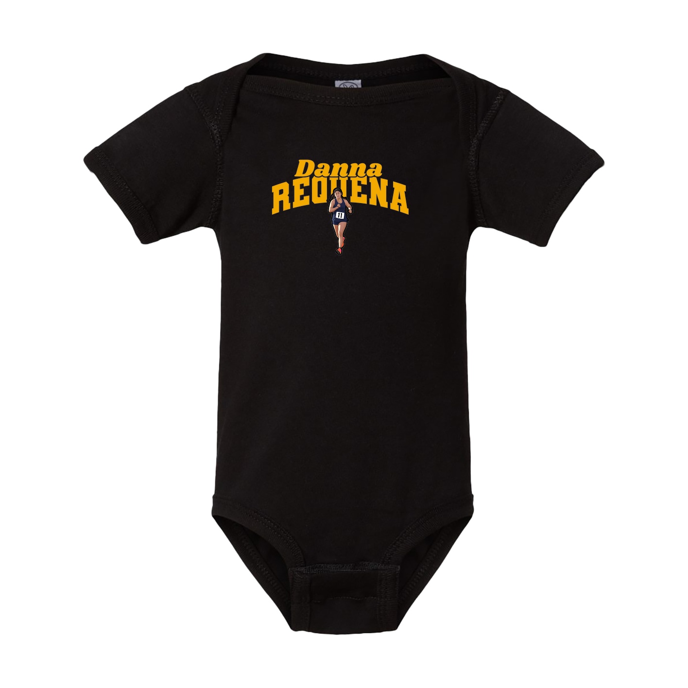 Baby Onesie — Signature Arch in Black