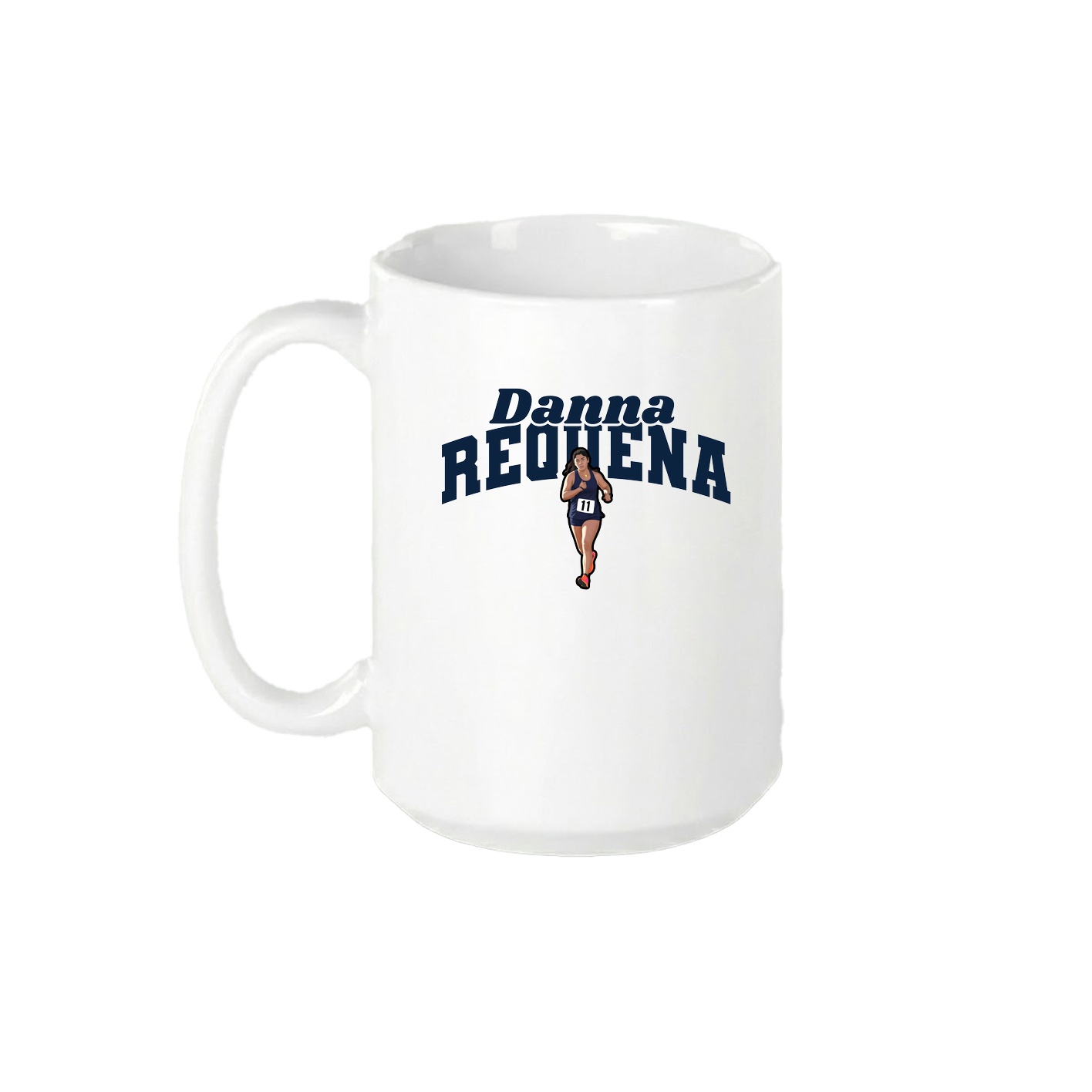 15oz Coffee Mug — Signature Arch in White